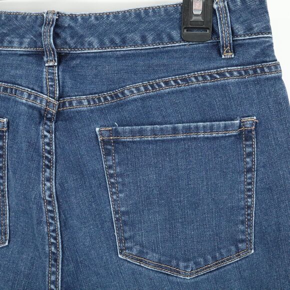 Coldwater Creek Jeans Womens 8 Bootcut Leg Natural Fit Blue Stretch Denim - Picture 9 of 12